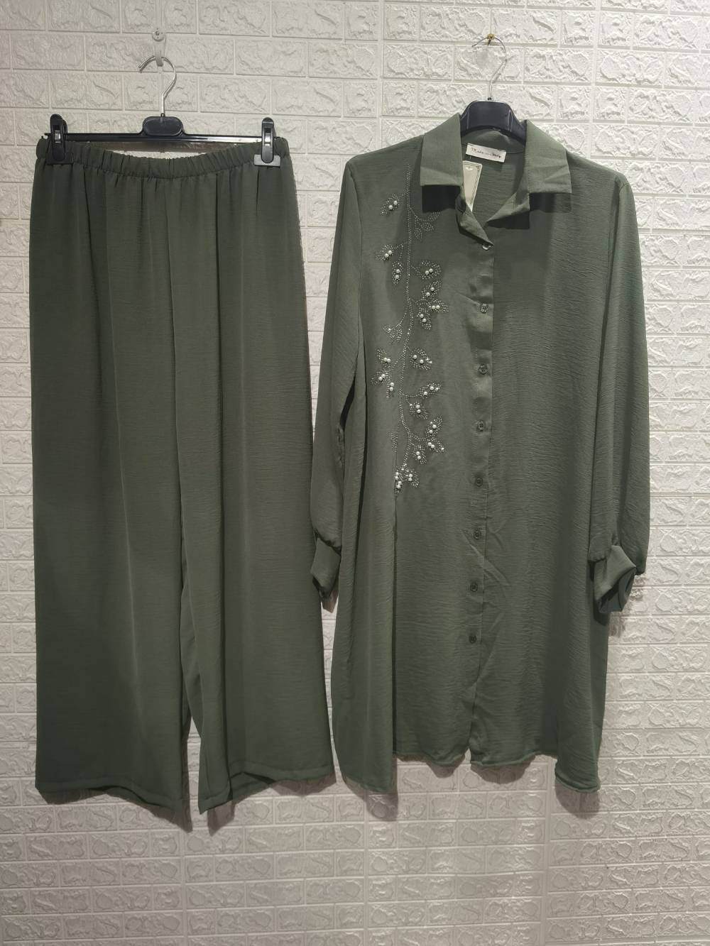 Wholesaler ZC MODE - Long shirt and pants set