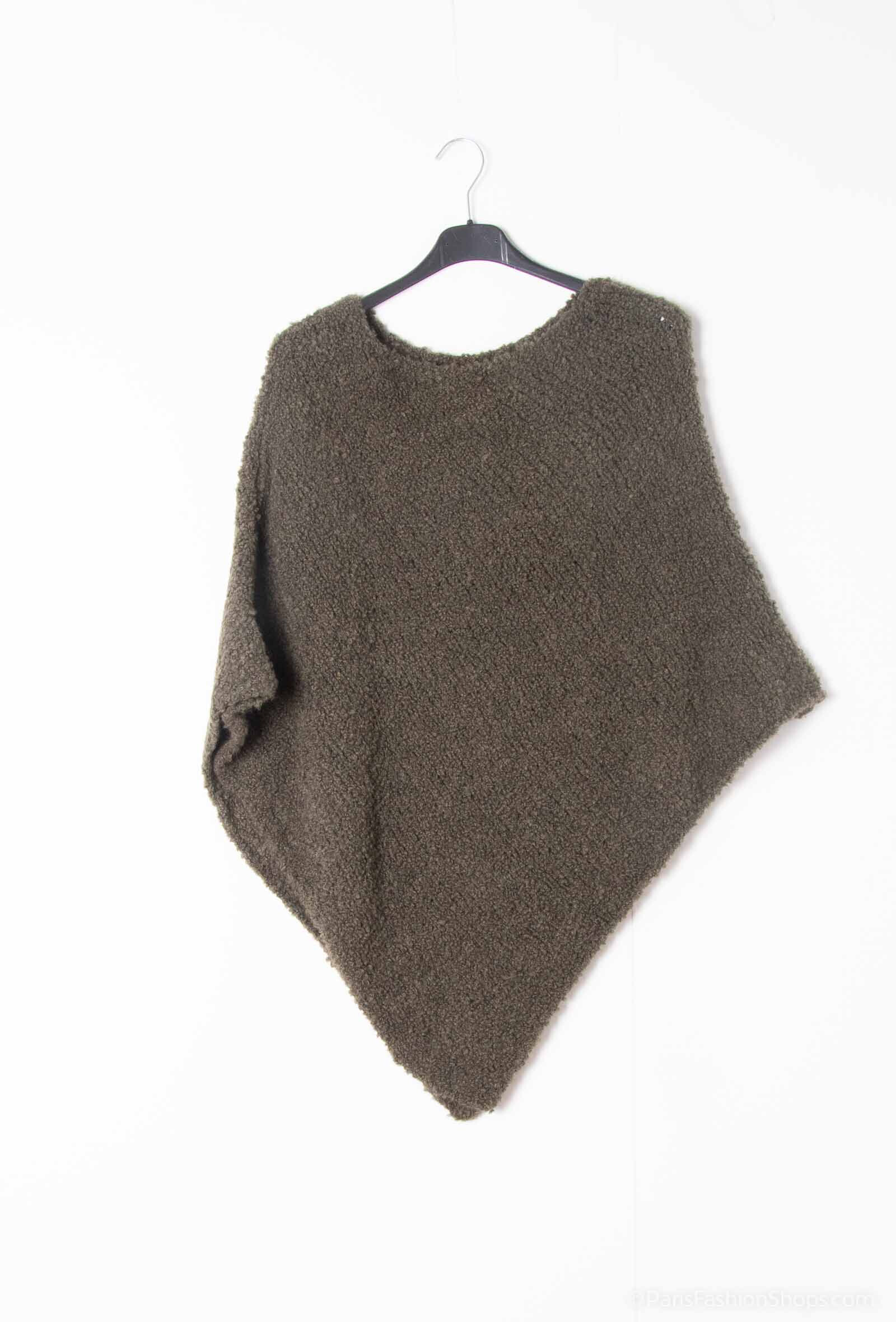 Grossiste Zelia - Cape Poncho en bouclette