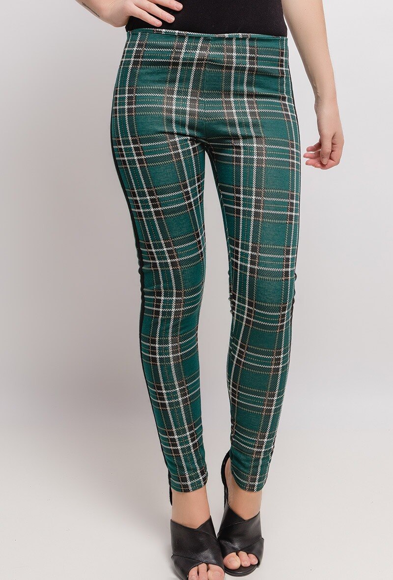 Großhändler Zelia - Karierte Leggings