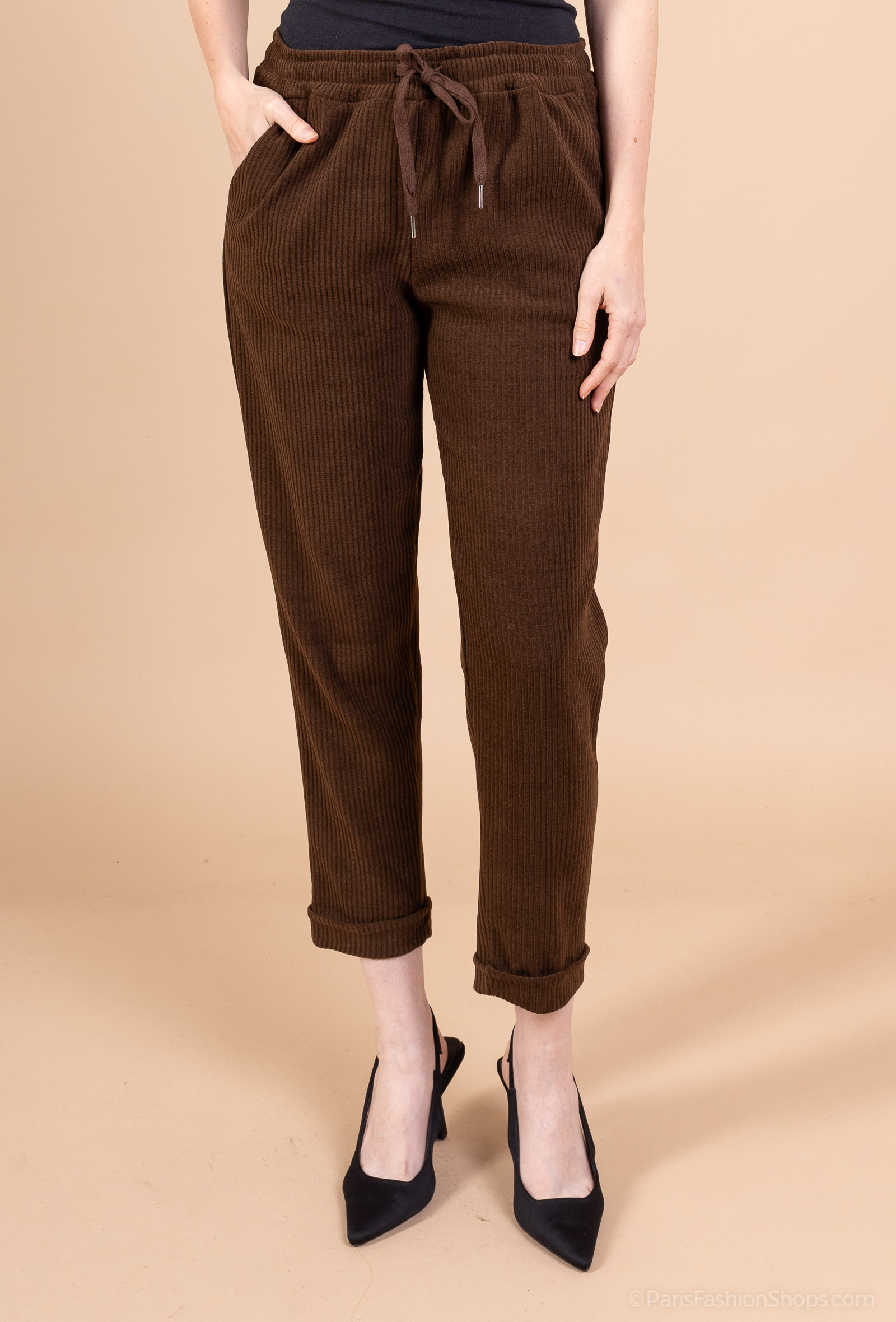 Wholesaler Zelia - Velvet effect jogging pants