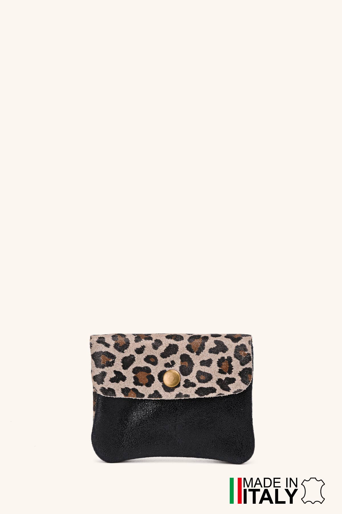 Grossiste Zevento - Porte-monnaie Pochette imprimé léopard cuir façon nubuck ZE-8001-LP003