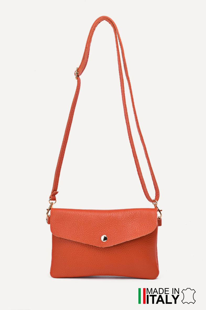 Wholesaler Zevento - Leather crossbody clutch bag ZE-9010