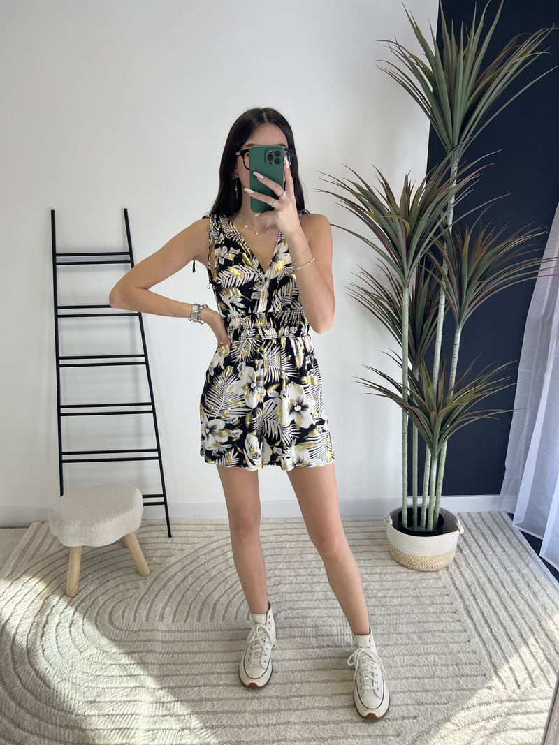 Wholesaler Zoe Mode (Elena Z) - Golden magic playsuit
