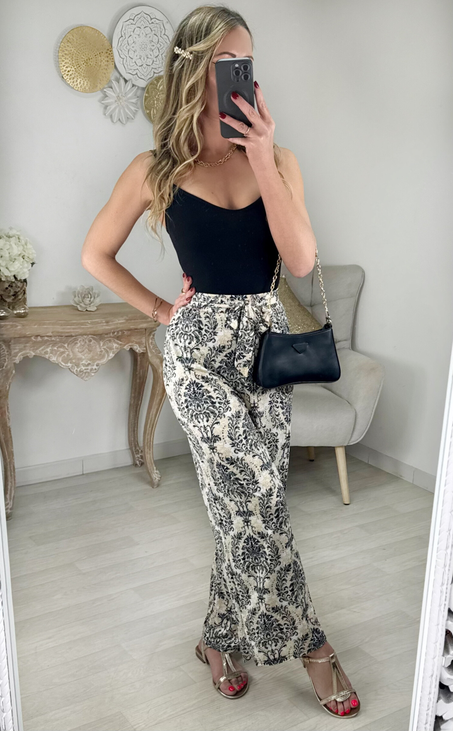Grossiste Zoe Mode (Elena Z) - Pantalon matière stretch