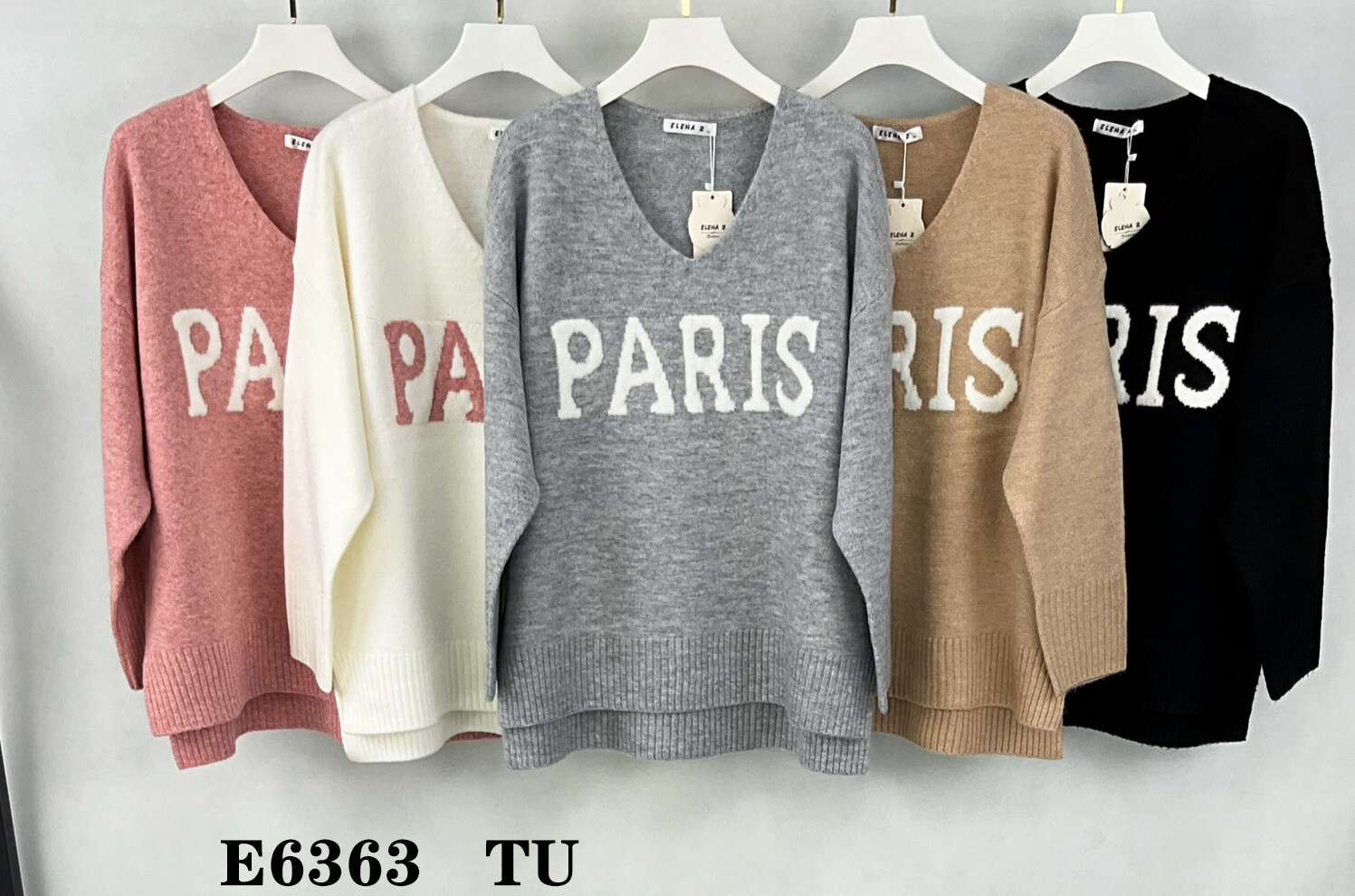 Wholesaler Zoe Mode (Elena Z) - PARIS SWEATER