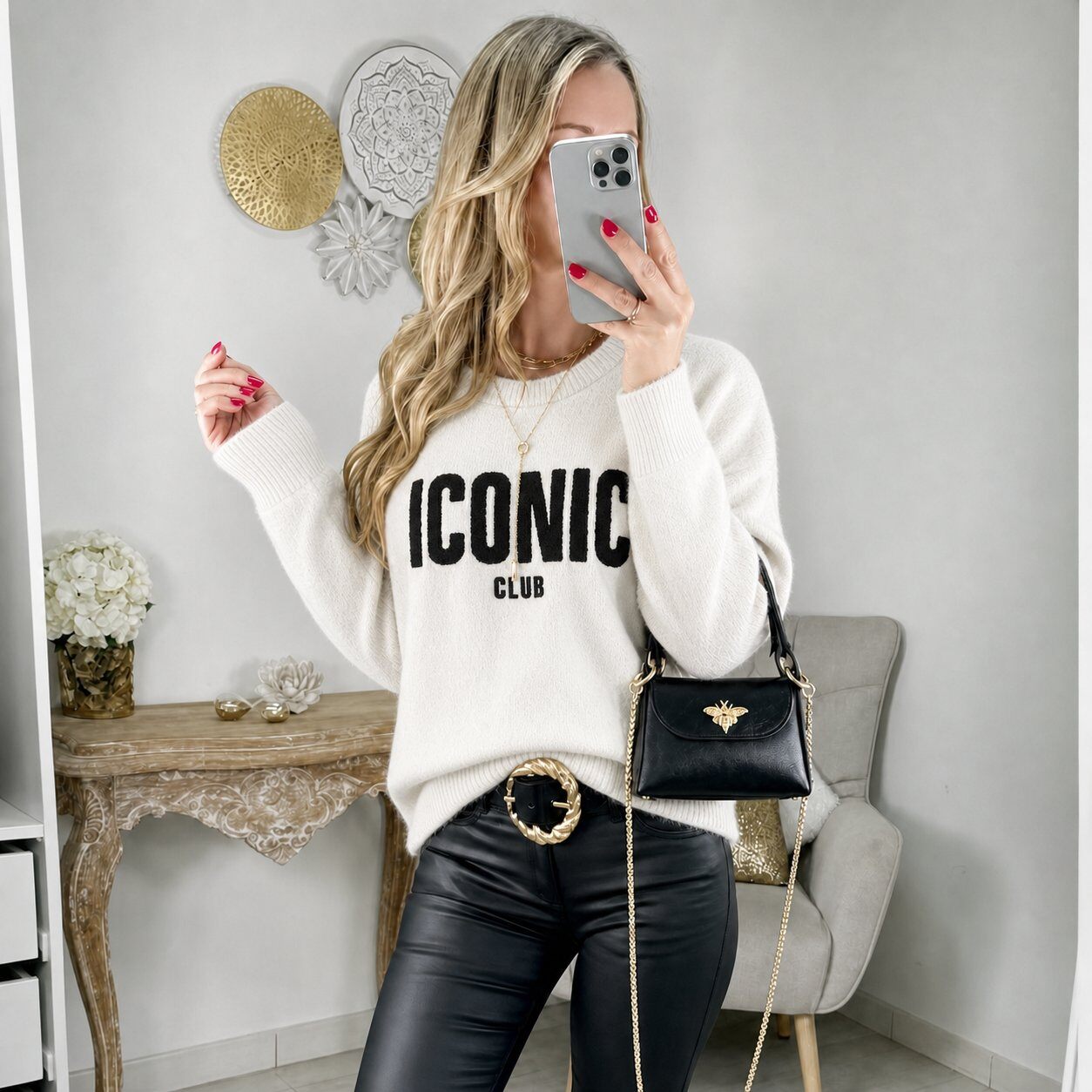 Grossiste Zoe Mode (Elena Z) - PULL ICONIC