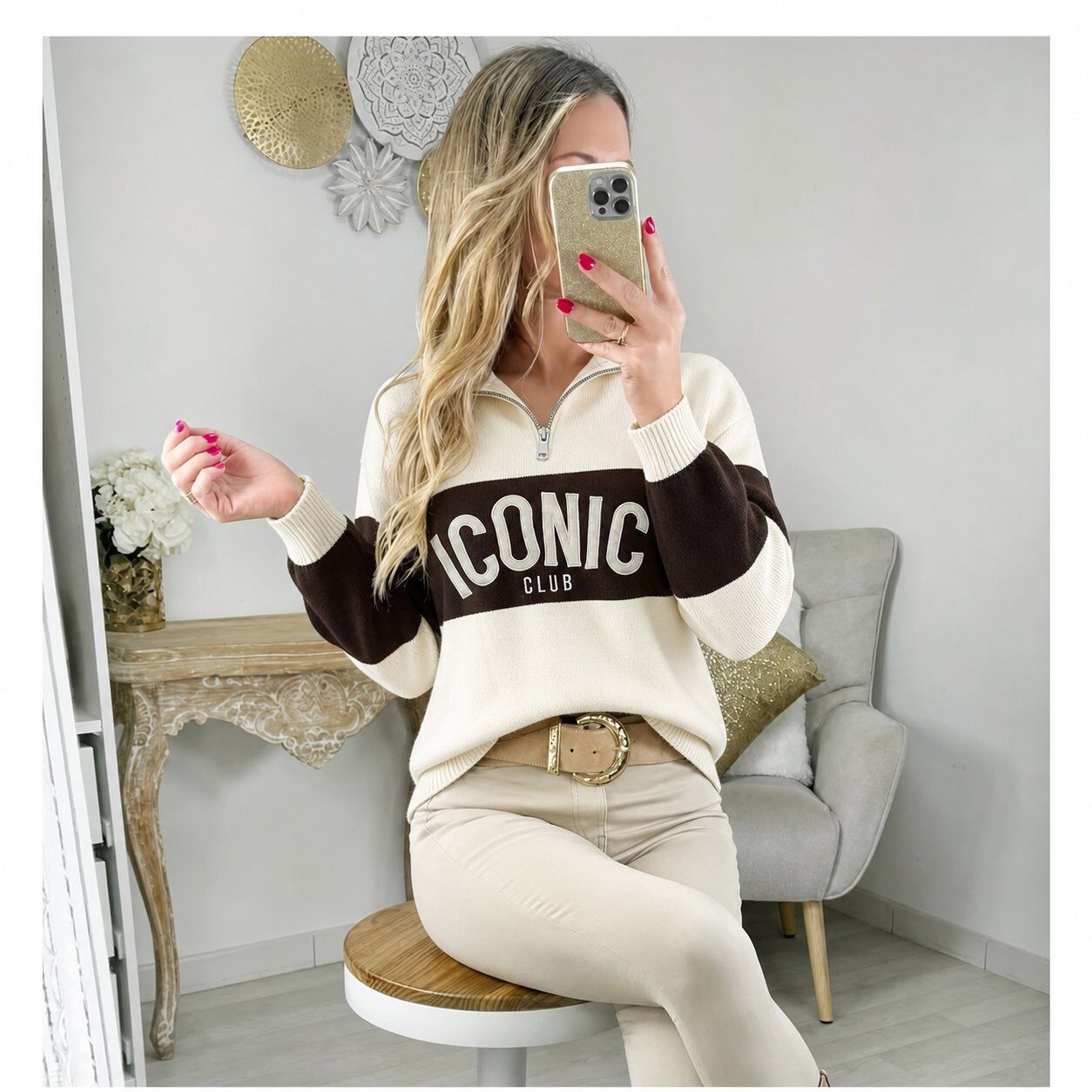 Grossista Zoe Mode (Elena Z) - maglione iconico