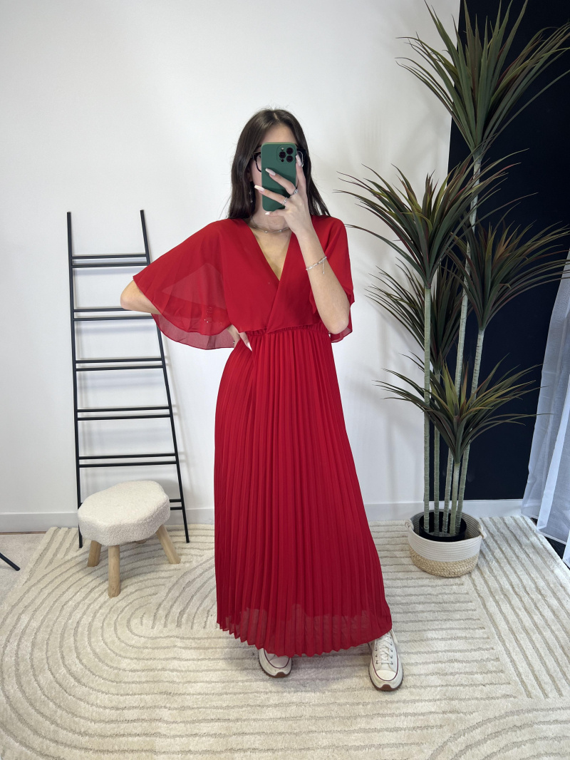 Grossiste Zoe Mode (Elena Z) - Robe plissée