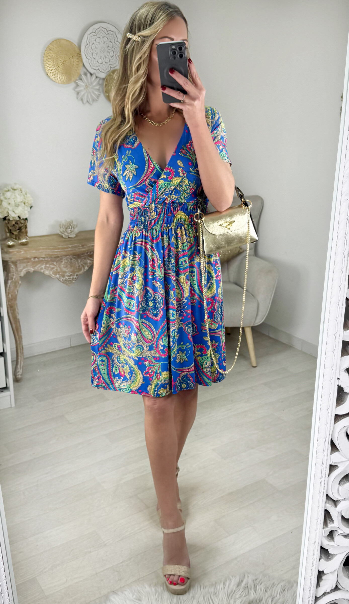 Wholesaler Zoe Mode (Elena Z) - Long magic waist dress