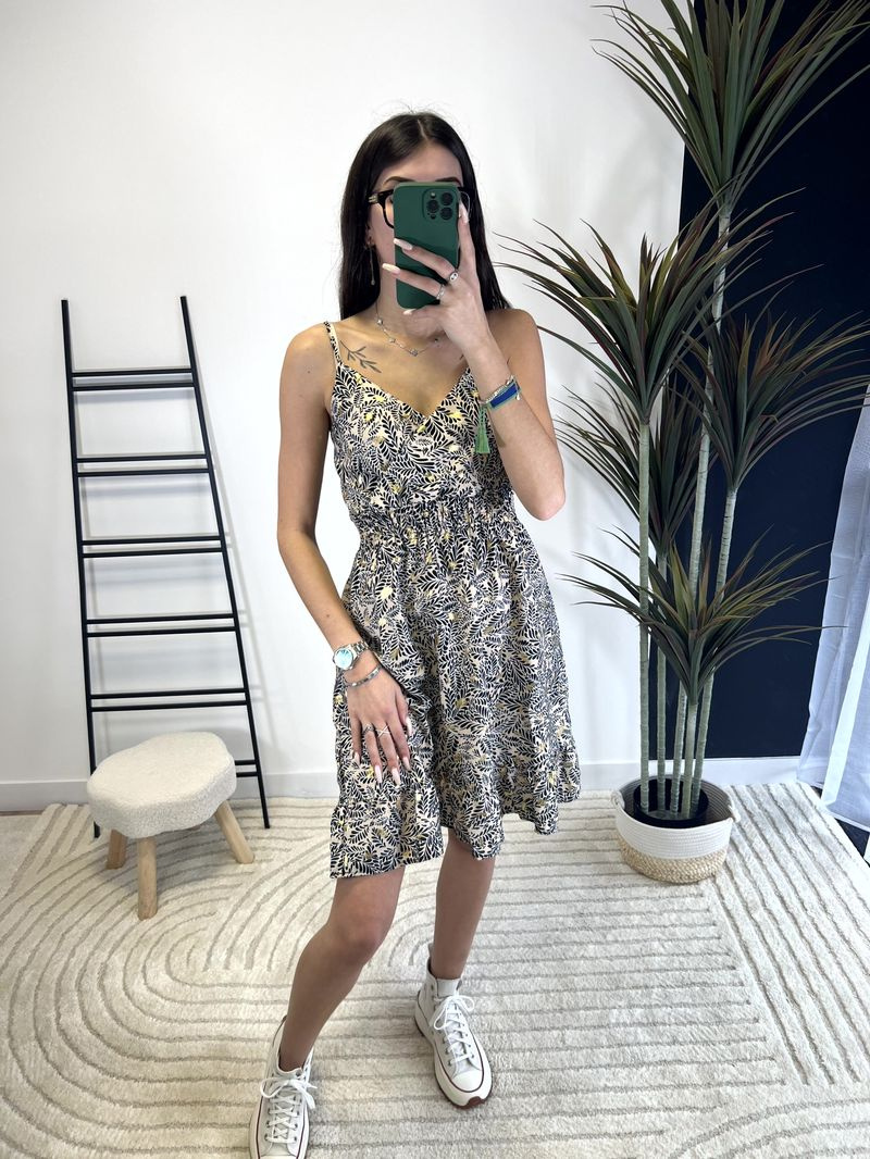 Wholesaler Zoe Mode (Elena Z) - Gold print dress