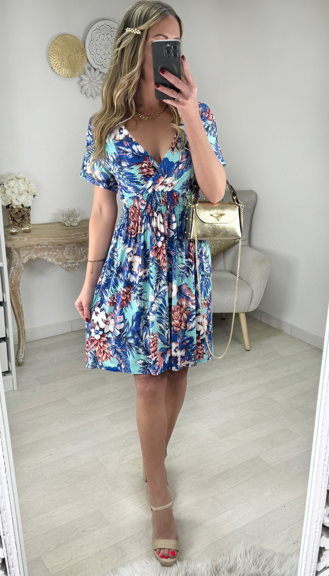 Wholesaler Zoe Mode (Elena Z) - Short magic size dress