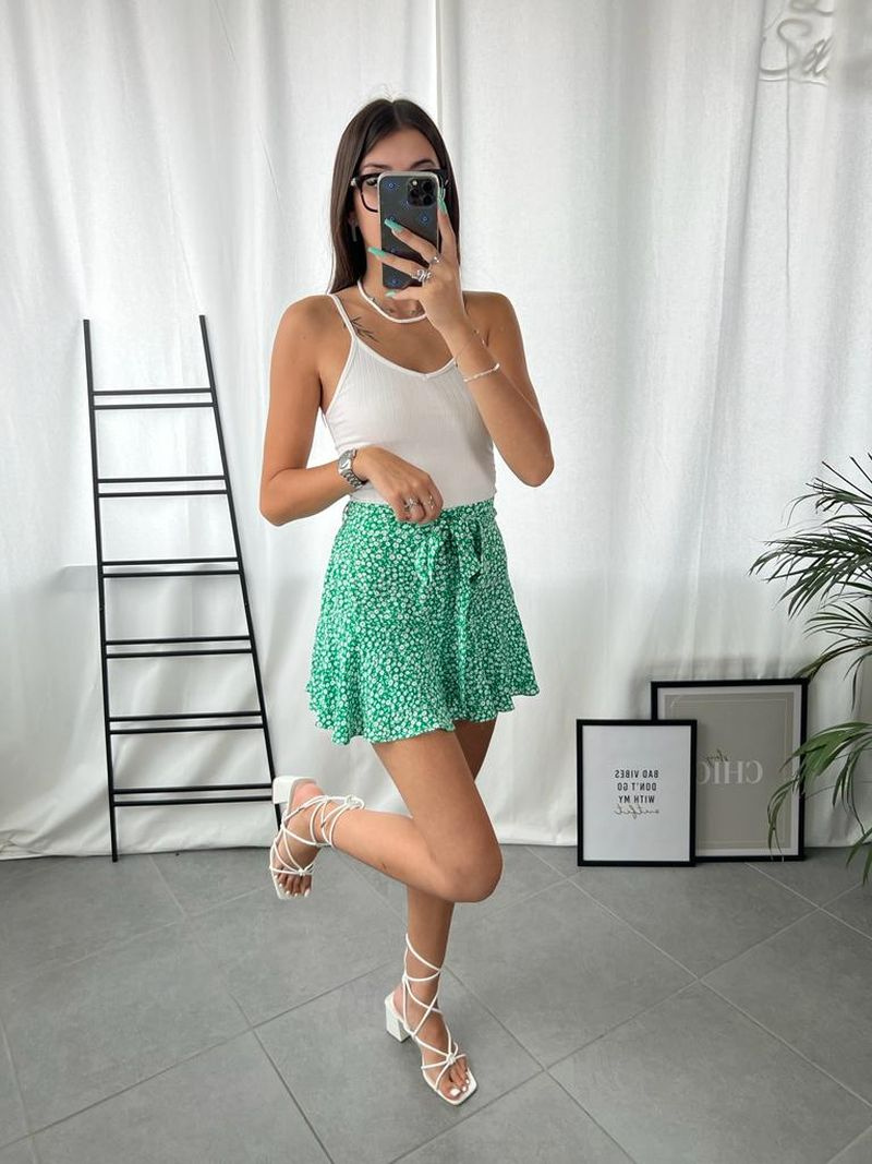 Wholesaler Zoe Mode (Elena Z) - printed skirt shorts
