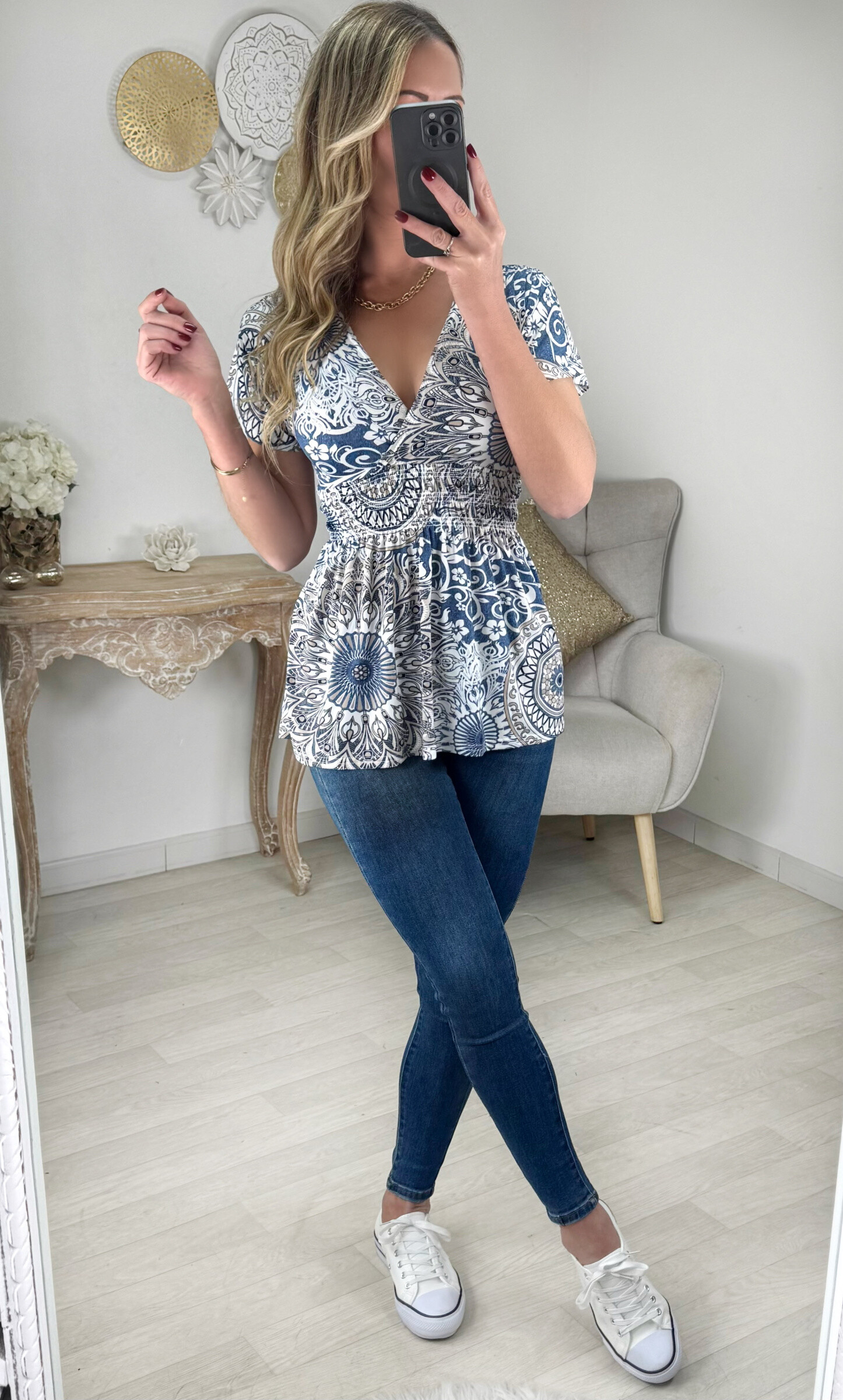 Grossiste Zoe Mode (Elena Z) - Top matière stretch