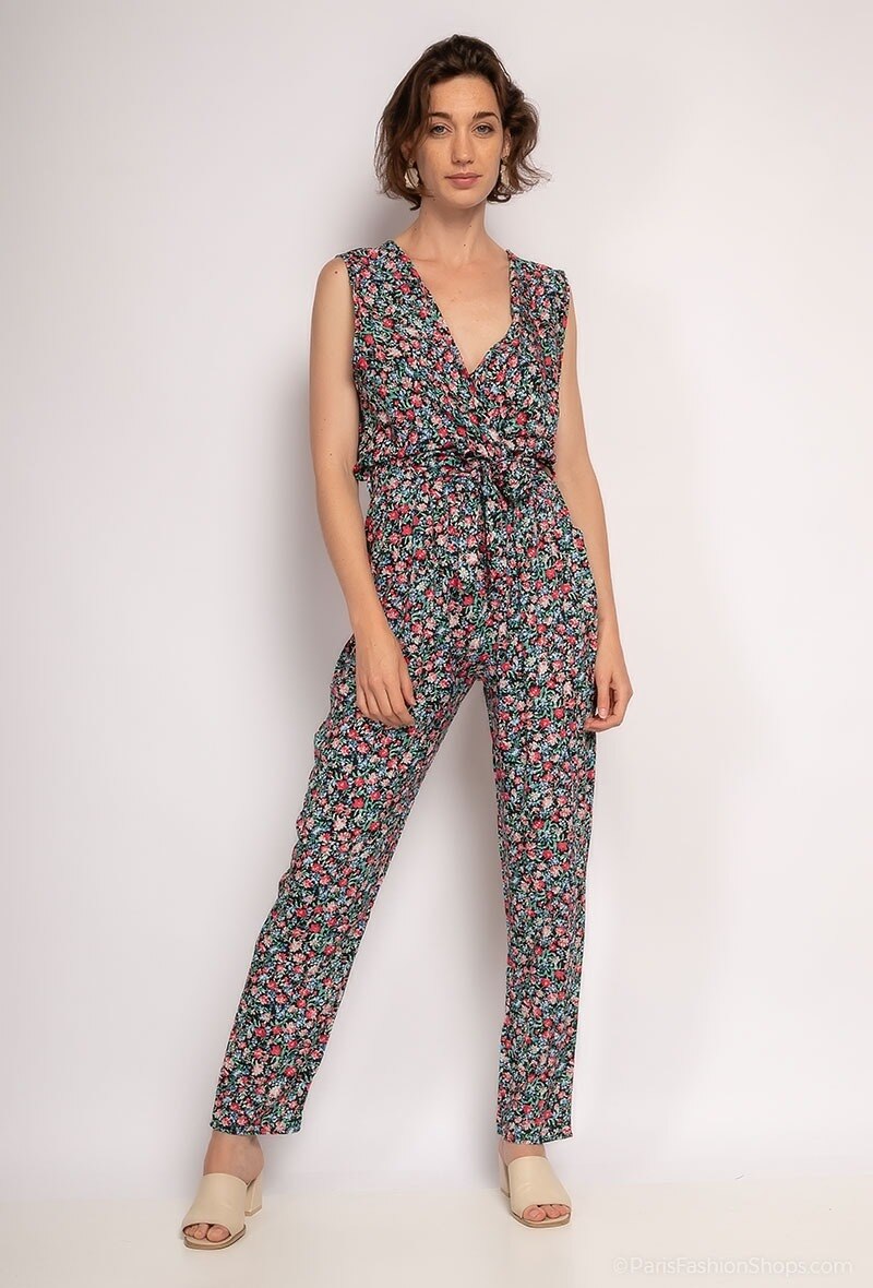 Wholesaler Zoe Mode (Elena Z) - Floral jumpsuit