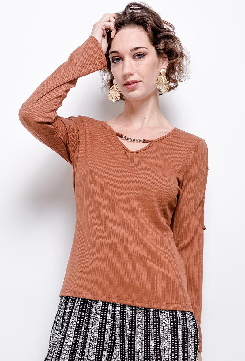 Wholesaler Zoe Mode (Elena Z) - T-shirt with rings