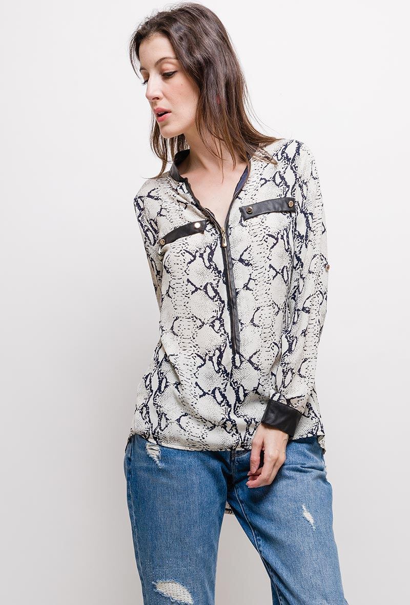 Wholesaler Zoe Mode (Elena Z) - Patternde tunic