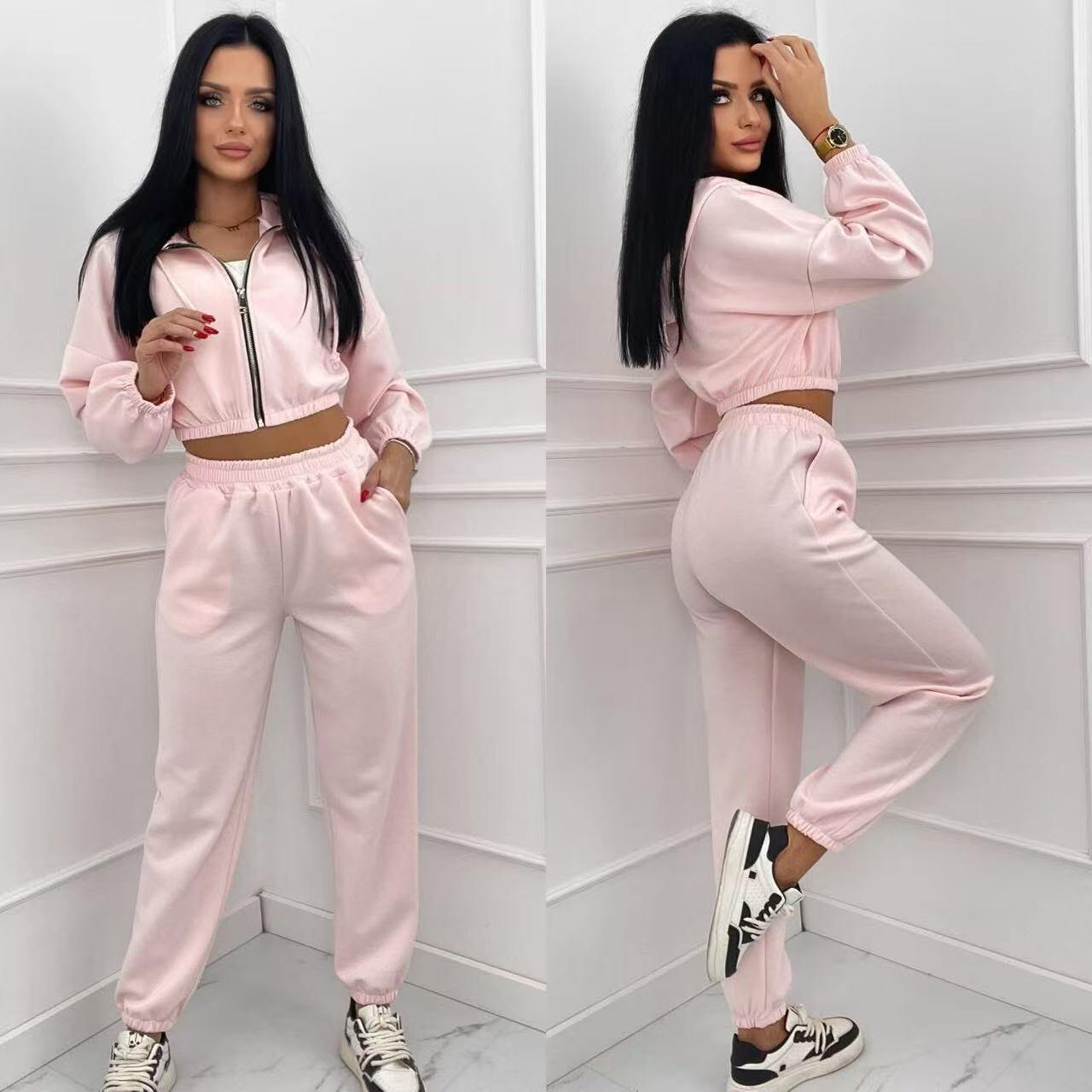 Grossista zuimi fashion - COMPLETO CON MANICA LUNGHI E PANDALONE DA DONNA - CON CAPELLO