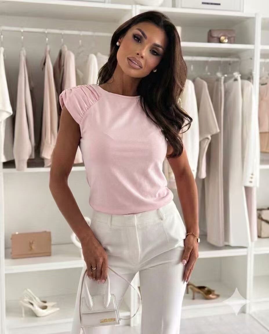 Grossista zuimi fashion - Top a manica corta da donna