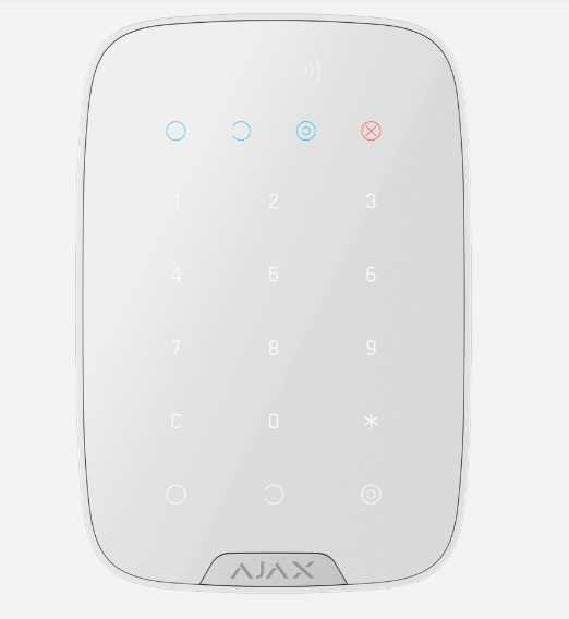 Grossiste AJAX - Clavier tactile - Blanc - Sans fil - Intérieur -
