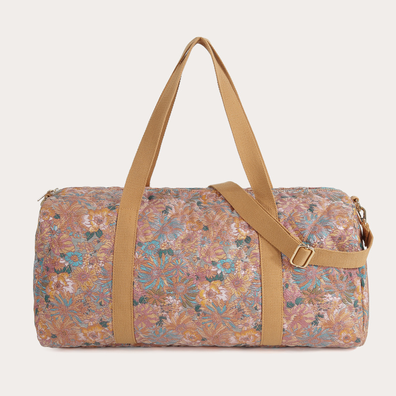 Grossista Auren - Borsa da viaggio fiorita in cotone
