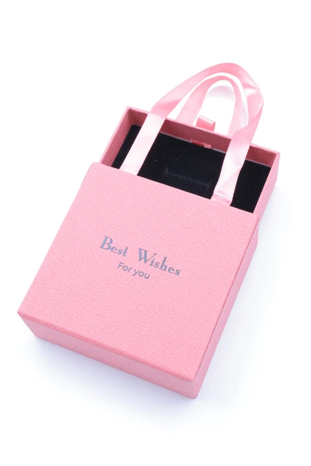 Wholesaler Beli & Jolie - Set of 12 wooden jewelry boxes with fabric handles