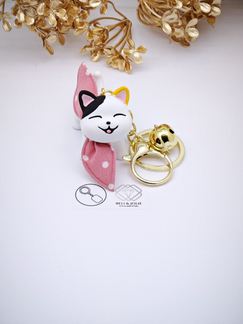 Wholesaler Beli & Jolie - Metal dog key ring
