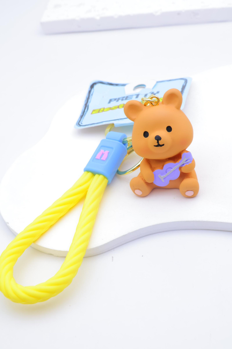 Wholesaler Beli & Jolie - Metal teddy bear key holder