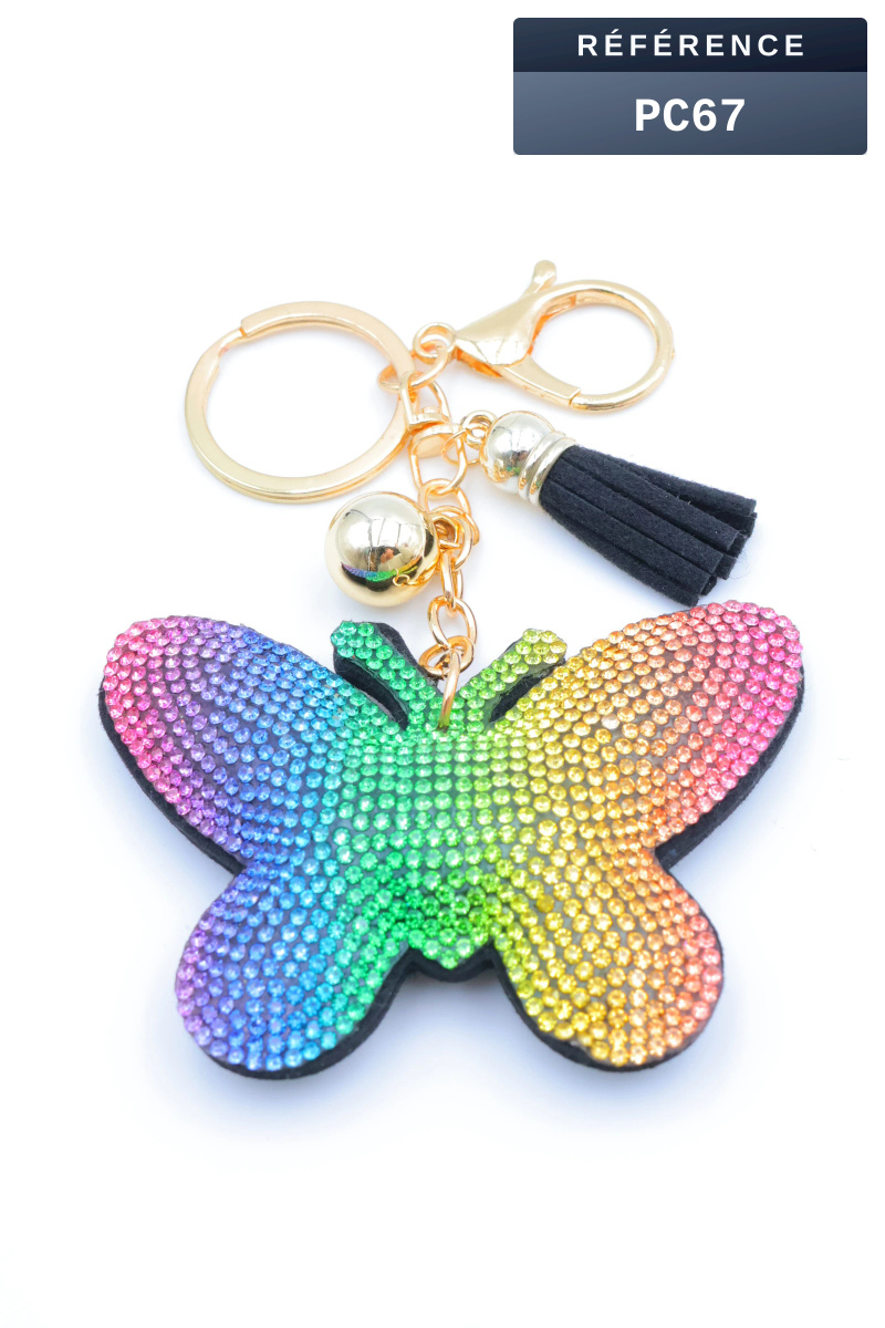 Wholesaler Beli & Jolie - Butterfly keychain