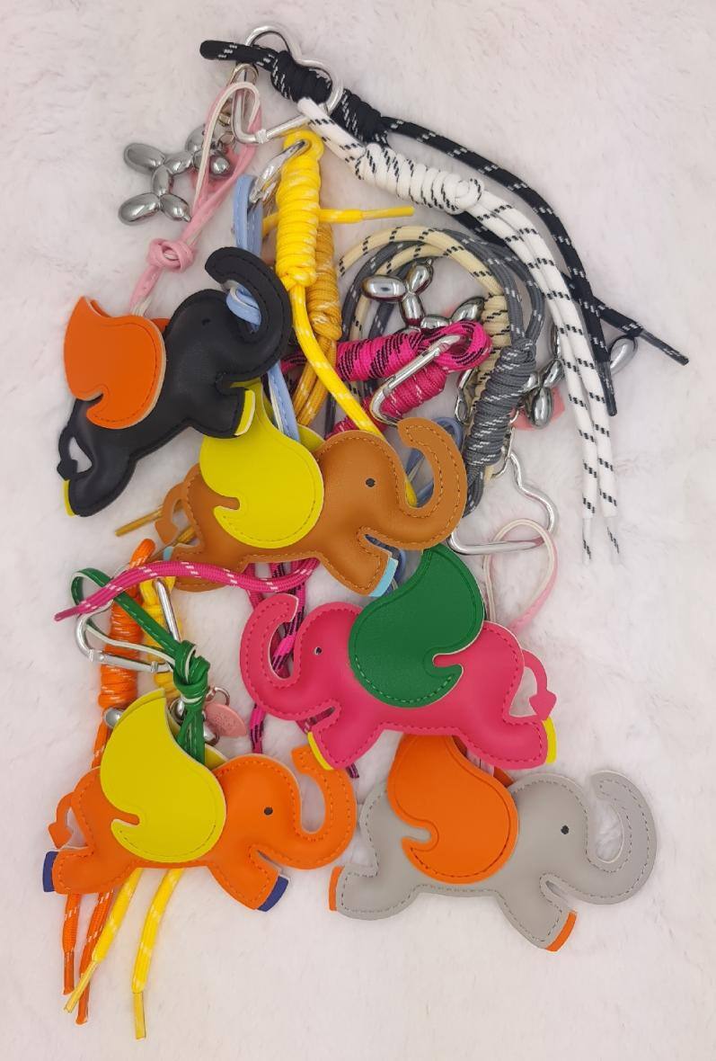 Wholesaler Bijoussimo - Lucky charm keychain - Elephant bag charm