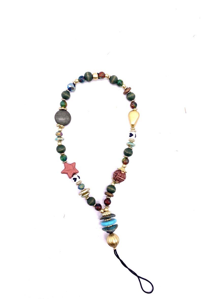 Wholesaler By Oceane - Pearl Cell Phone Strap - Wrist Strap