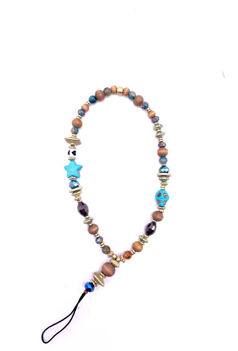 Wholesaler By Oceane - Pearl Cell Phone Strap - Wrist Strap