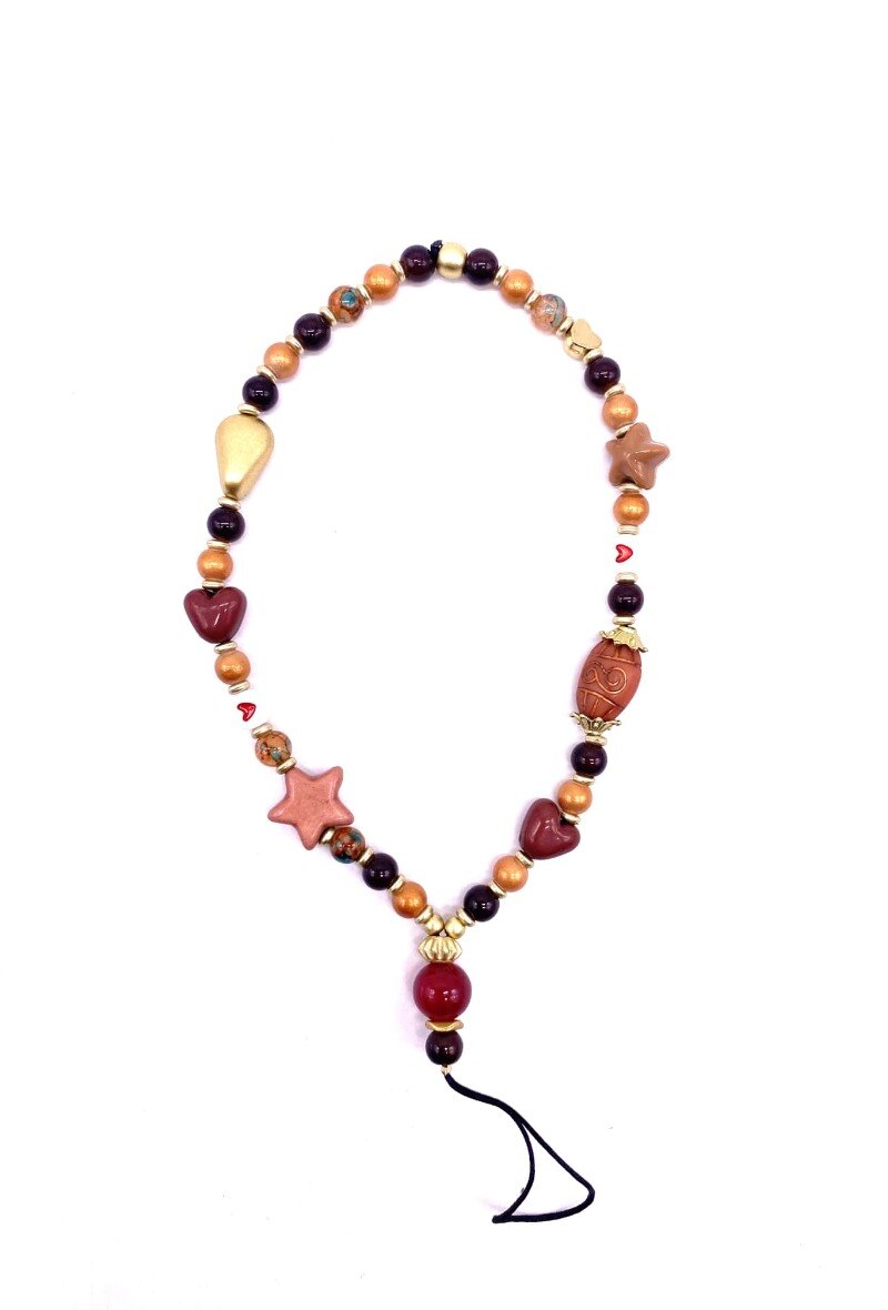 Wholesaler By Oceane - Pearl Cell Phone Strap - Wrist Strap