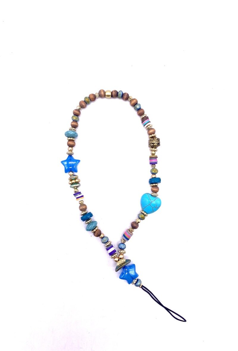 Wholesaler By Oceane - Pearl Cell Phone Strap - Wrist Strap