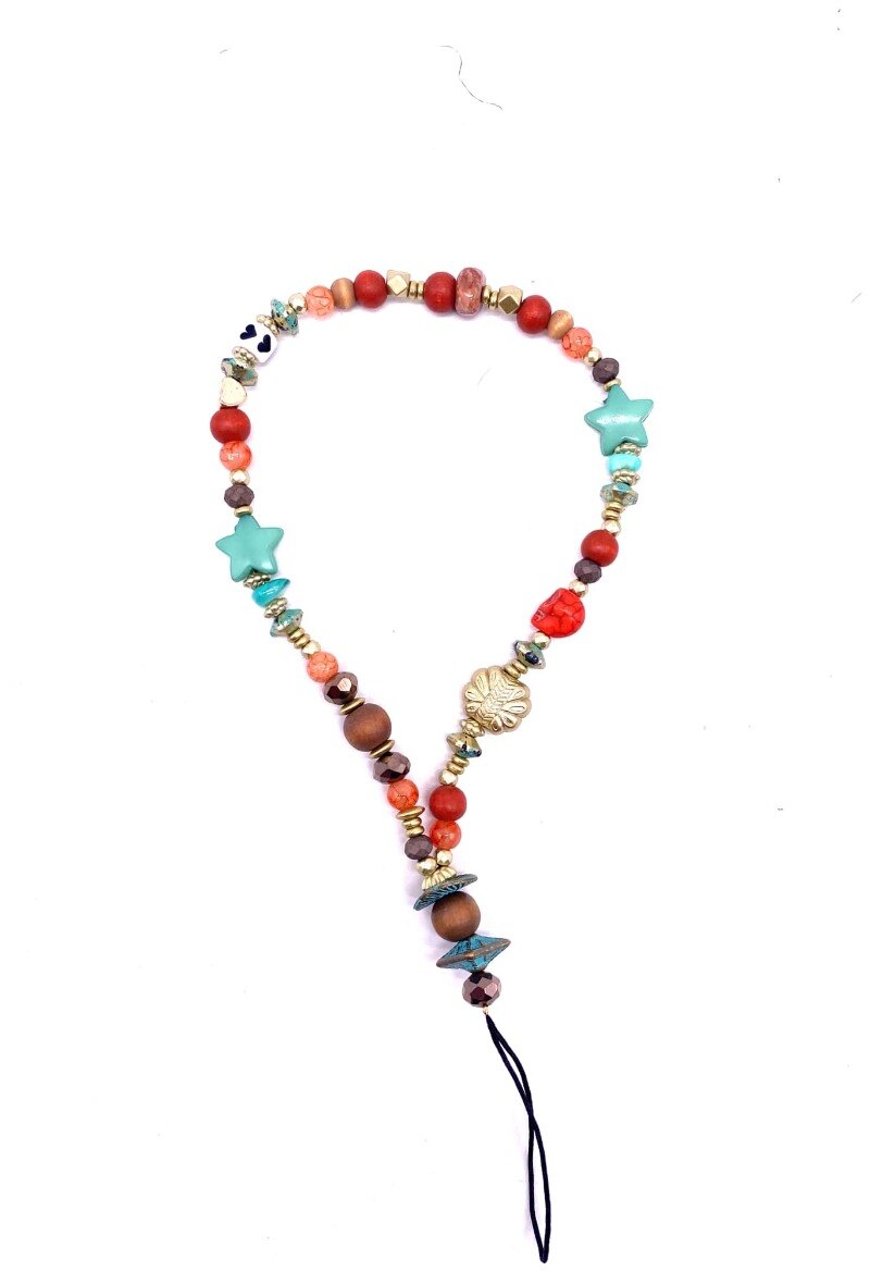 Wholesaler By Oceane - Pearl Cell Phone Strap - Wrist Strap