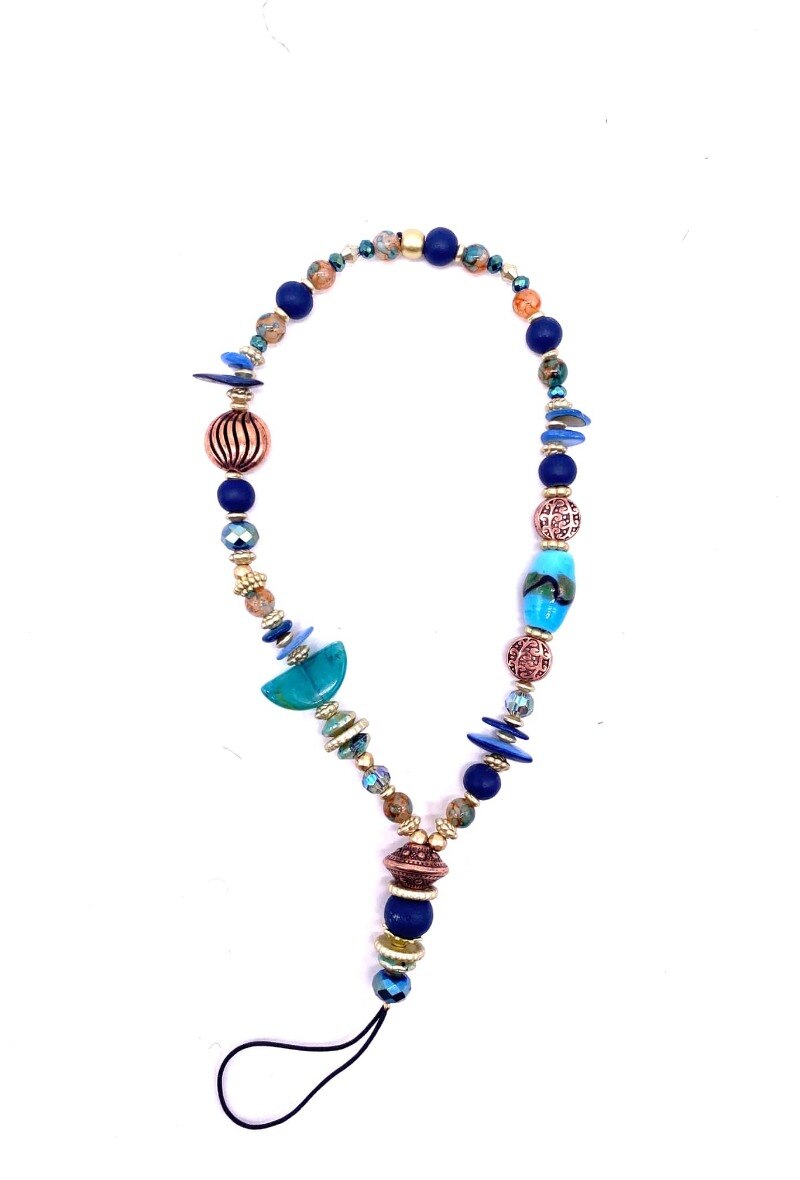 Wholesaler By Oceane - Pearl Cell Phone Strap - Wrist Strap