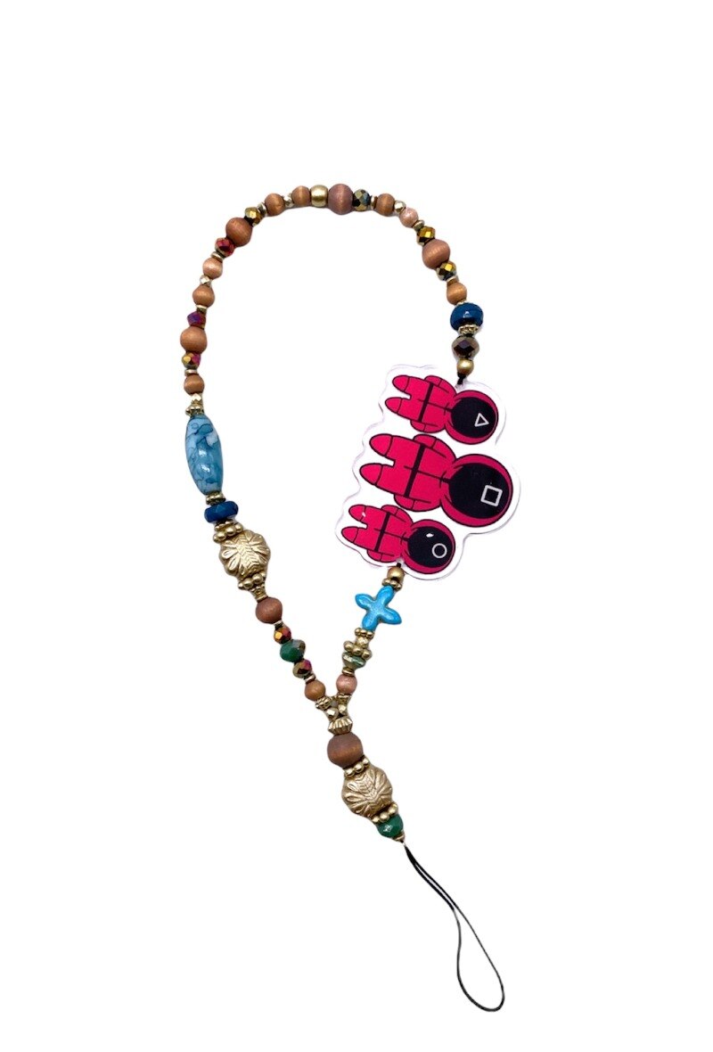 Wholesaler By Oceane - Cell phone strap with characters - Wrist strap