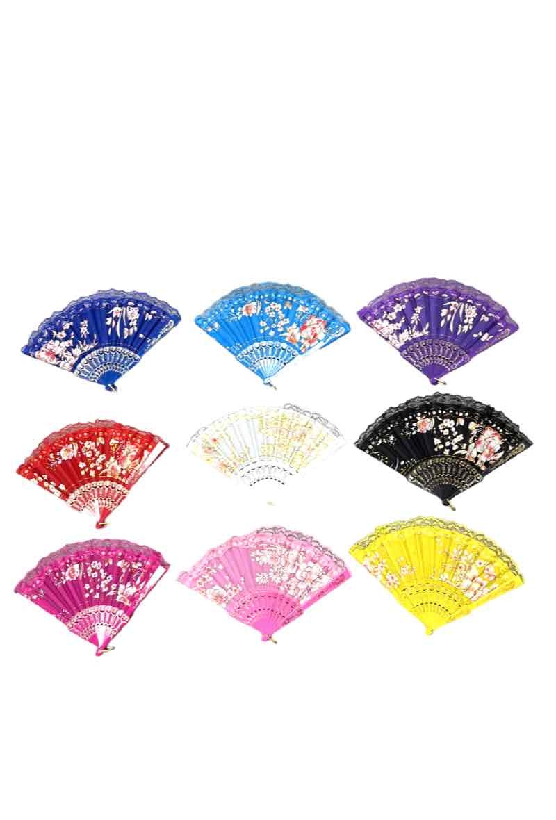 Wholesaler By Oceane - Floral hand fan