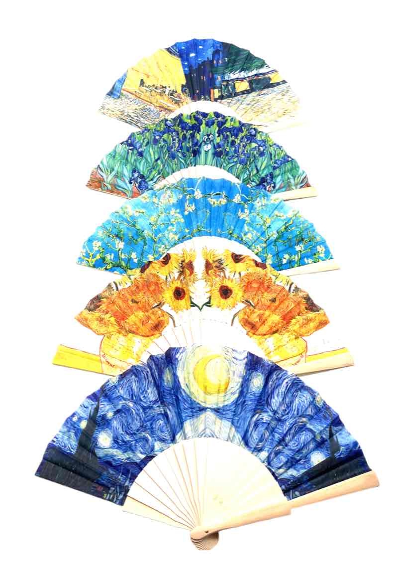 Wholesaler By Oceane - Van gogh hand fan