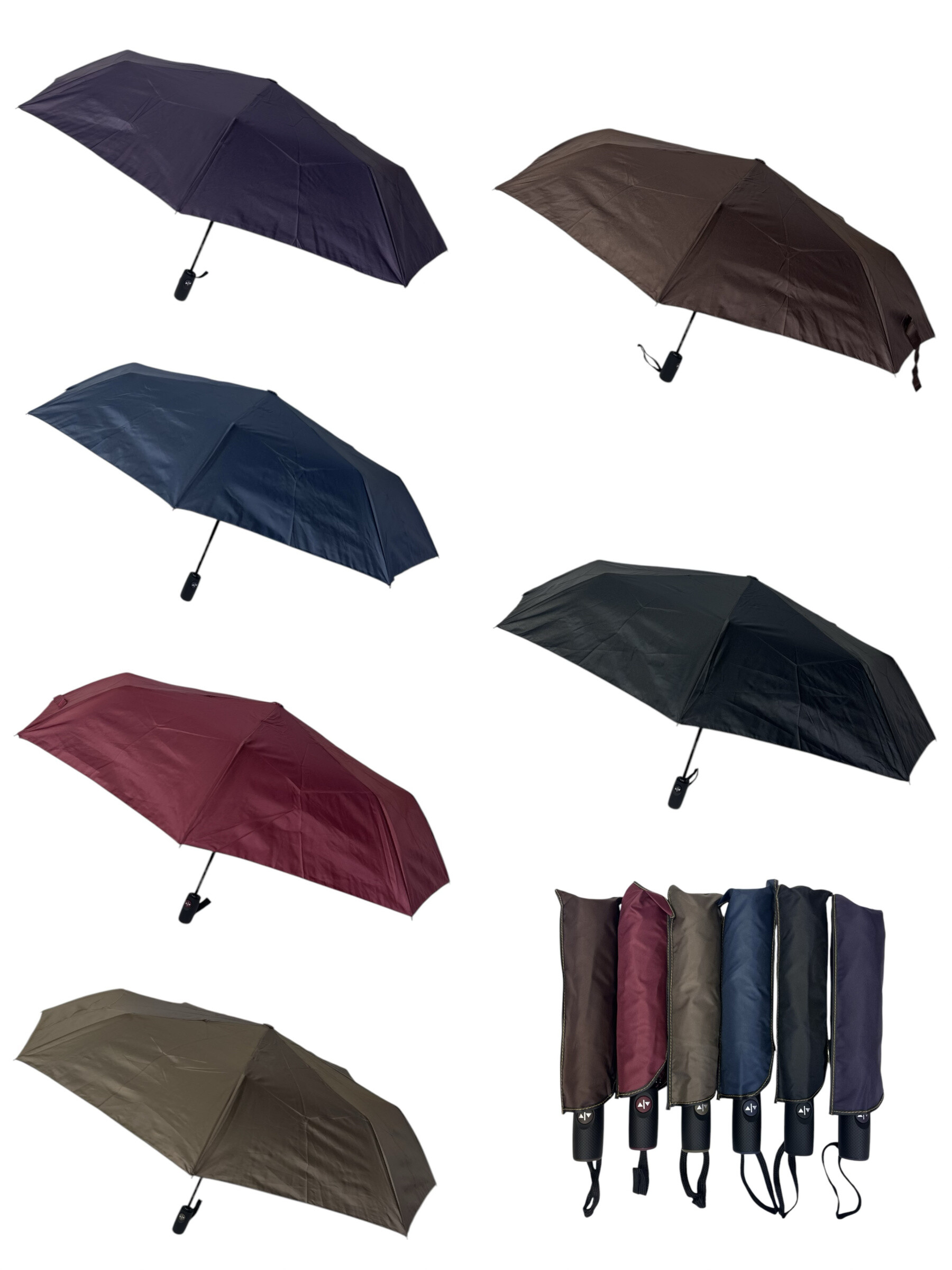 Wholesaler By Oceane - FOLDABLE AUTOMATIC UMBRELLA