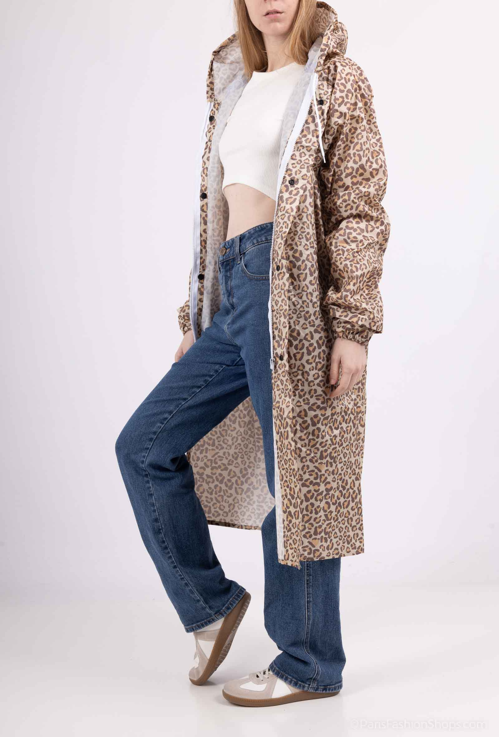 Grossista By Oceane - Vestiti di pioggia leopardo