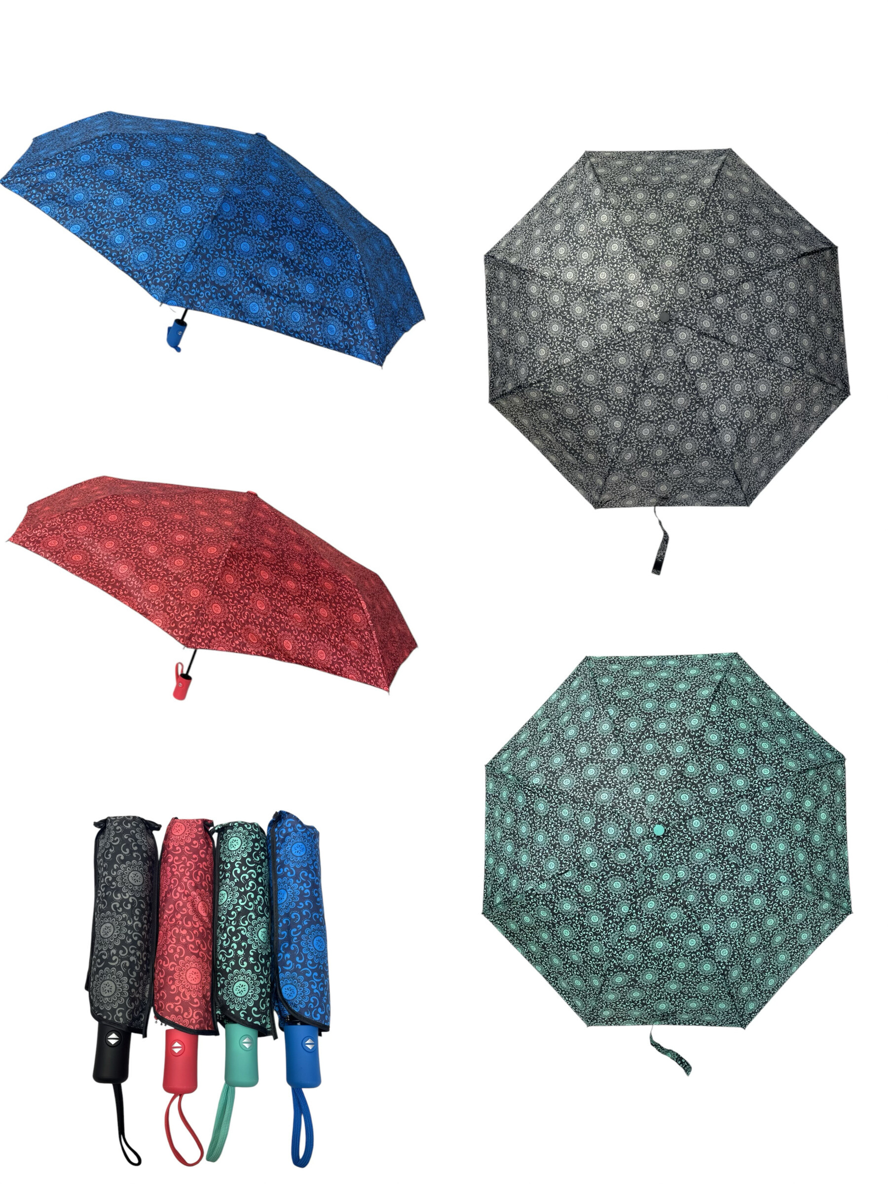 Wholesaler By Oceane - FOLDABLE AUTOMATIC UMBRELLA