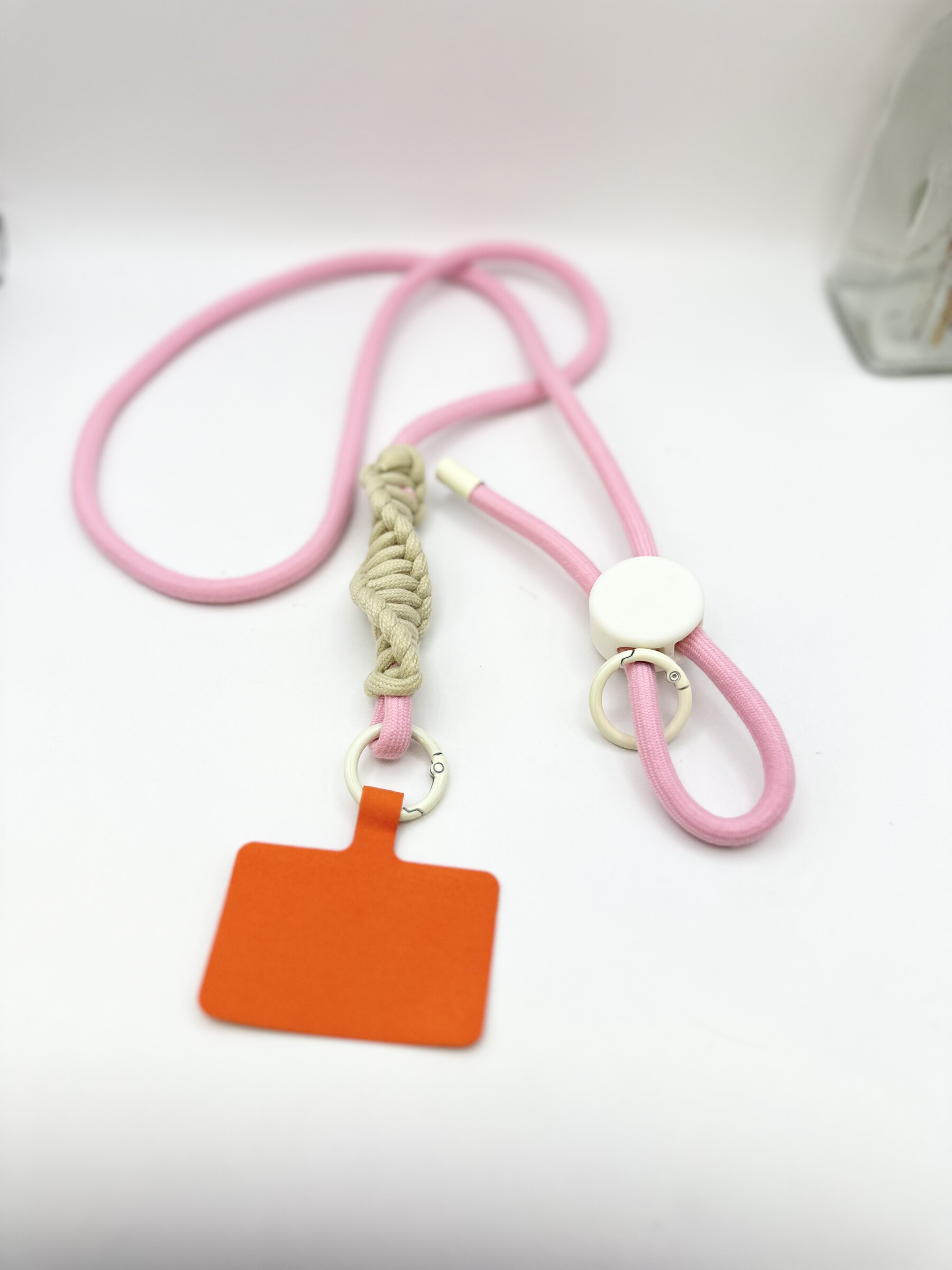 Grossista Ceramik - Cordoncino intrecciato a mano per telefono con fiori, per borsa, portachiavi per carta, patch di cordoncino per telefono cellulare incluso