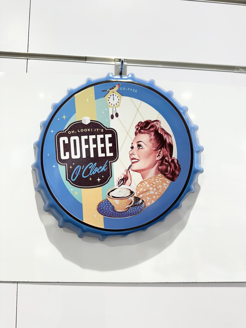 Wholesaler Ceramik - Decorative metal wall capsule 33 cm COFFE