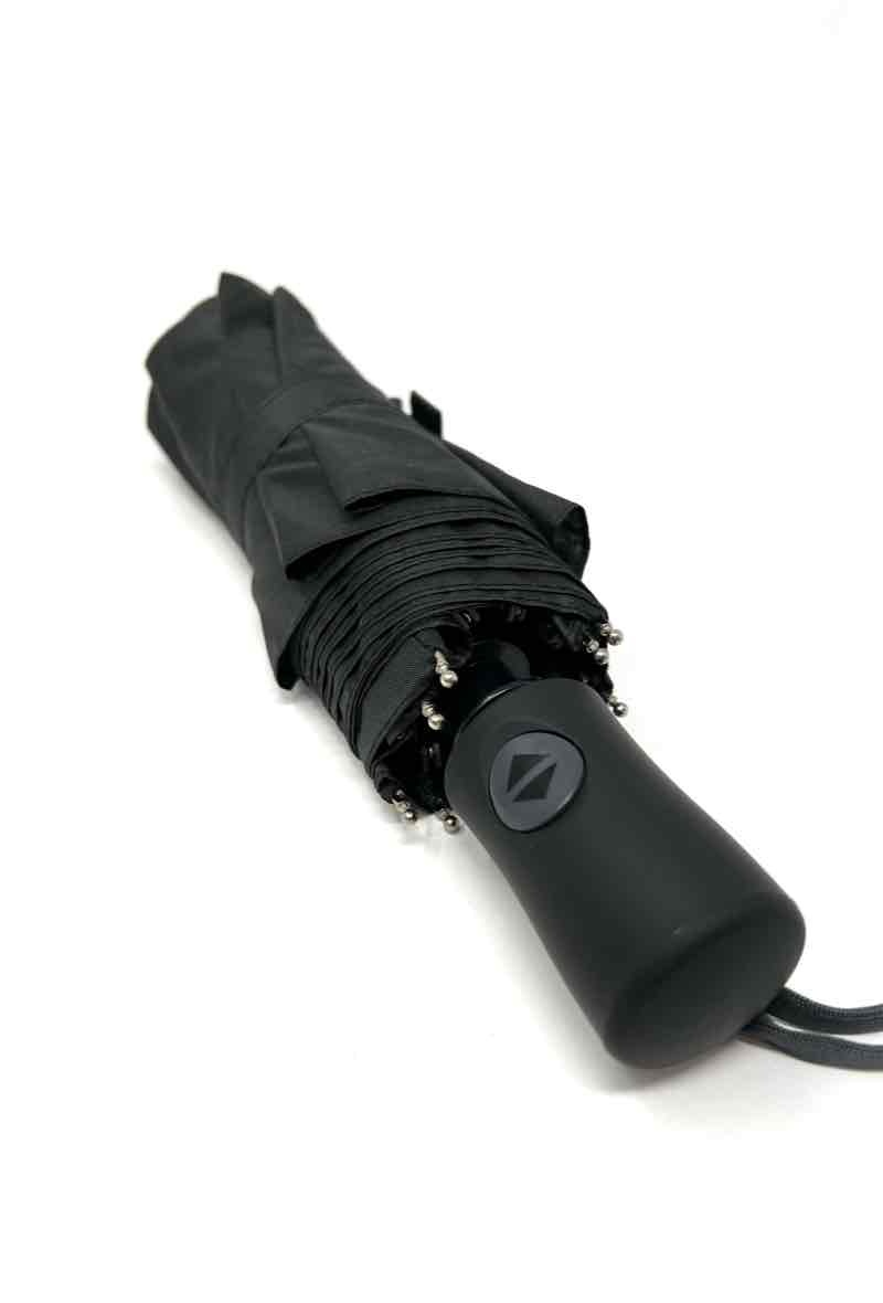 Mayorista DH DIFFUSION - Paraguas doble automático formato bolso NEGRO