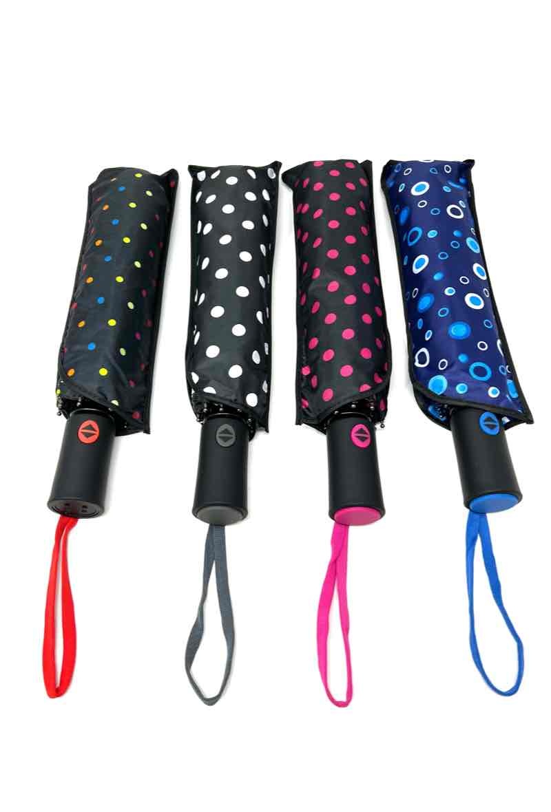 Grossiste DH DIFFUSION - Parapluie automatique Pois