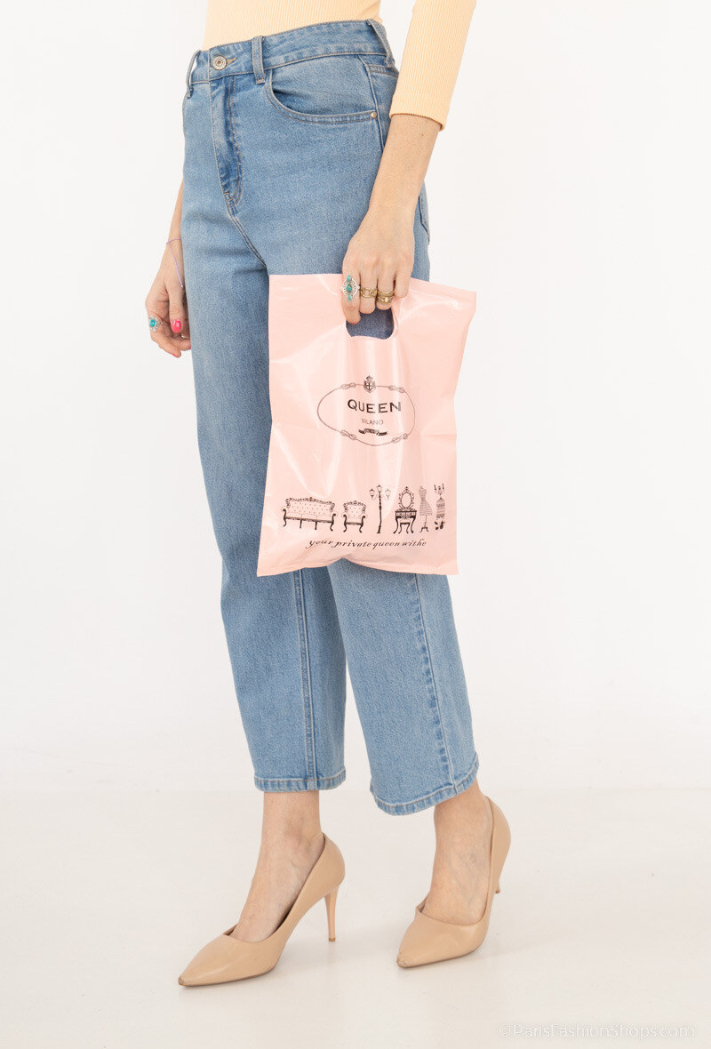 Grossiste DT XENON - Sac poignée découpée dimension 45x55cm imprimé QUEEN