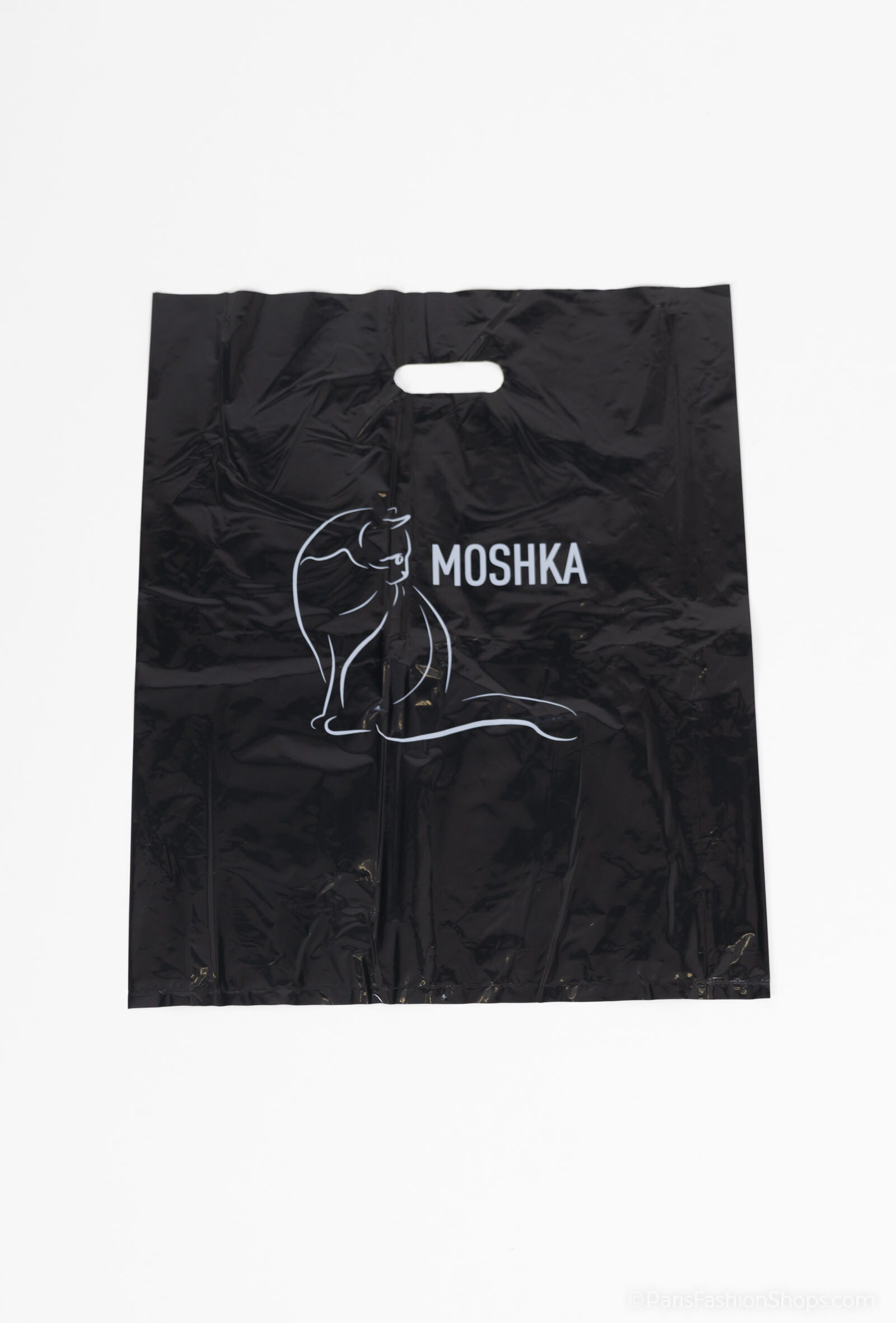 Wholesaler DT XENON - Black cat pattern cut-out handle bag