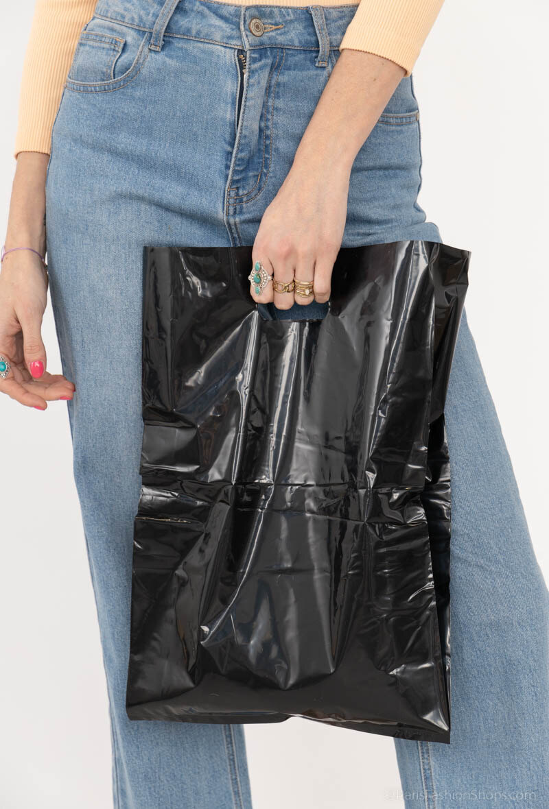 Großhändler DT XENON - Einfache Tasche mit ausgestanztem Griff XL 50+12x60 cm