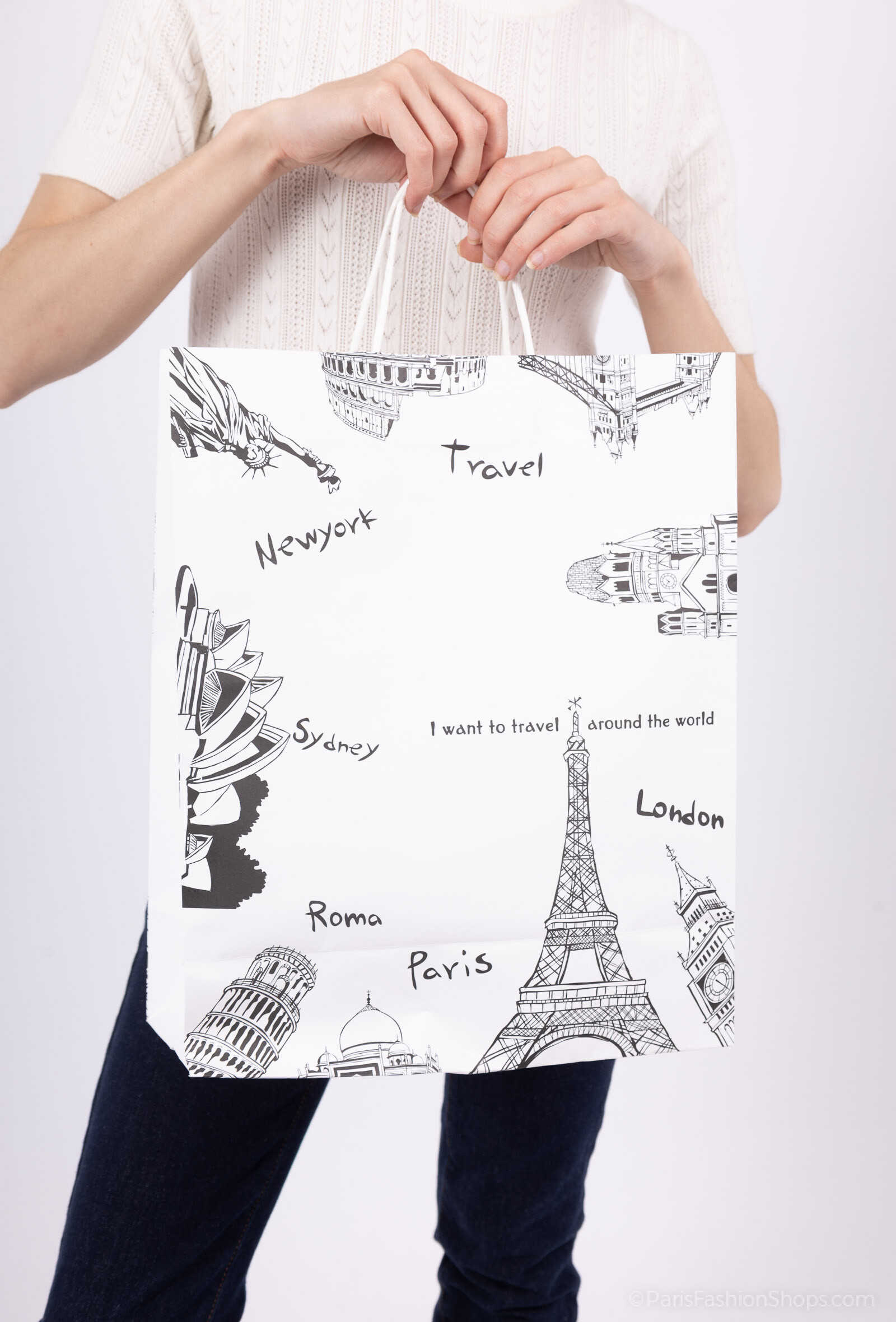 Grossiste DT XENON - Sac papier KRAFT grand format (L) 32x40x15cm