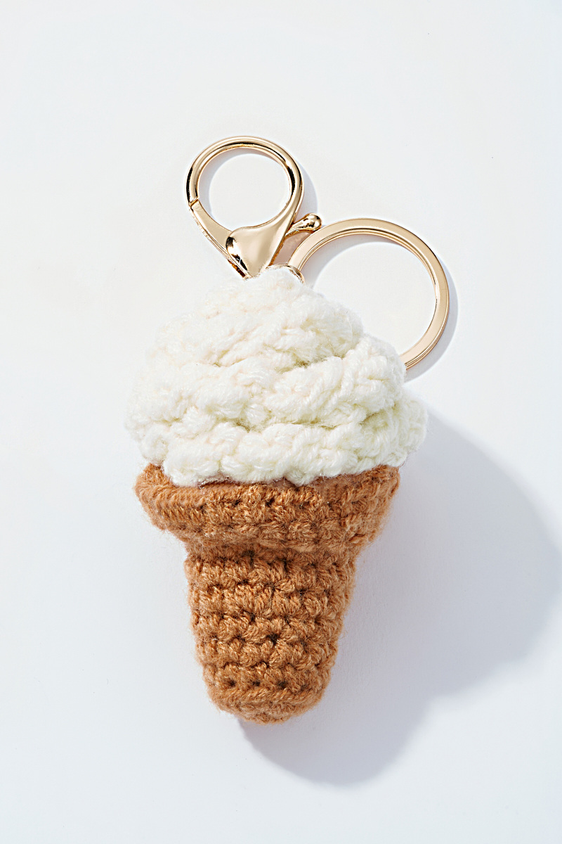 Mayorista ÉLINE L'ATELIER - Colgante de bolso y llavero de helado de crochet